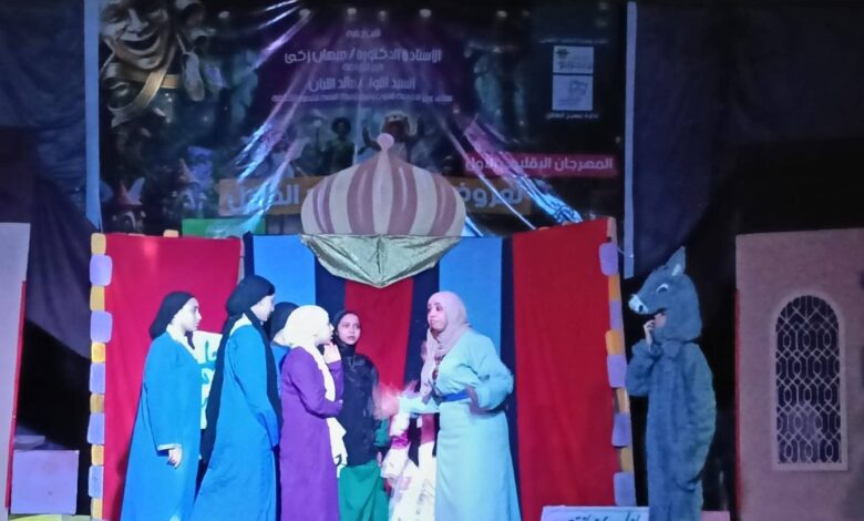 "جحا 3D" يفتتح عروض نوادي مسرح الطفل بإقليم وسط الصعيد الثقافي