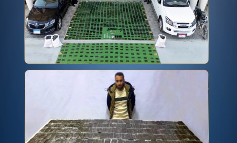 ضبط 800 كجم مخدرات و131 سلاحًا بقيمة 120 مليون جنيه