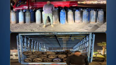 الداخلية تضبط المتلاعبين بأسطوانات البوتاجاز في عدة محافظات قبل ترويجها بالسوق السوداء