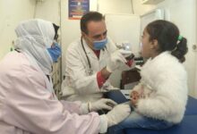 قافلة “حياة كريمة” بصفط الغربية تقدم 1333 خدمة طبية مجانية للمواطنين