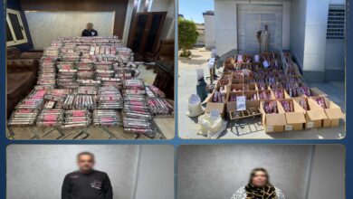 الداخلية تضبط 3.5 مليون قطعة ألعاب نارية في حملات مكثفة بعدة محافظات