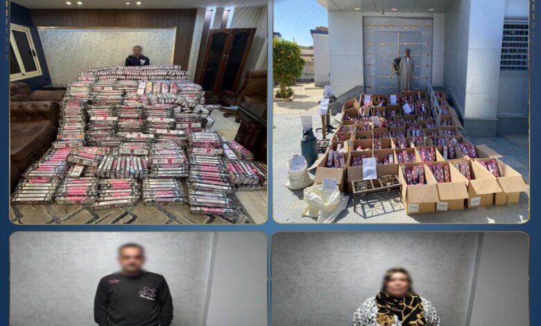 الداخلية تضبط 3.5 مليون قطعة ألعاب نارية في حملات مكثفة بعدة محافظات