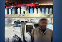 ضبط 709 أسطوانة بوتاجاز مدعمة قبل بيعها في السوق السوداء