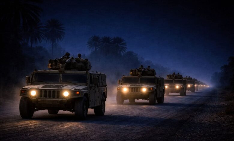 انسحاب أمريكي مفاجئ من العراق نحو الأردن.. تحركات عسكرية تثير التساؤلات