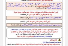 الأرصاد المصرية: موجة تقلبات جوية عنيفة تضرب البلاد غدا الأربعاء