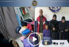 ضبط 3 متهمين وطفل لسرقتهم 5 بناطيل بأسلوب «المغافلة»