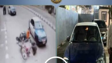 خلاف أولوية مرور يتحول لواقعة صدم دراجتين ناريتين في طنطا