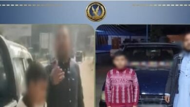 ضبط أب ونجله بعد تداول فيديو لقيادة طفل سيارة ربع نقل والتعدي على مصور بالغربية