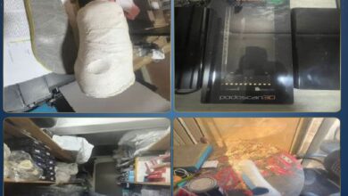 ضبط 180 ألف قطعة مستلزمات طبية مجهولة المصدر بمصر الجديدة