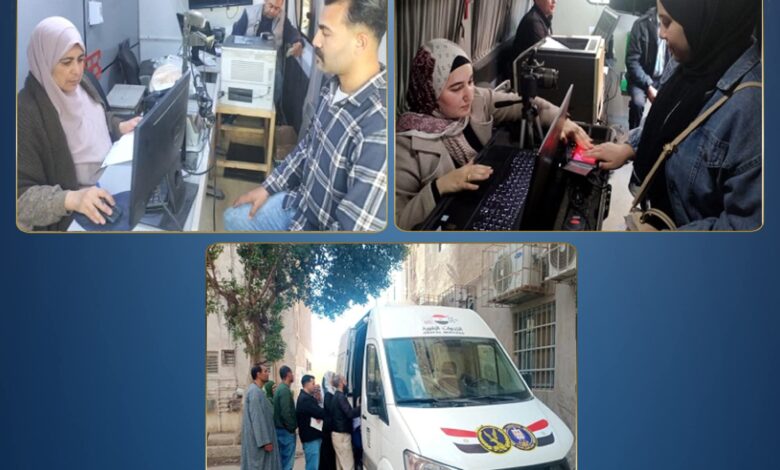 قوافل الأحوال المدنية تواصل تقديم خدماتها وتصدر آلاف البطاقات والمستندات