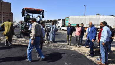 محافظ أسيوط يتابع تطوير مزلقان المعلمين وربط شارع ترعة عبدالله بالدائري