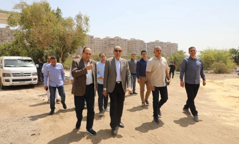 محافظ المنيا يتفقد تطوير إستاد المنيا الرياضي