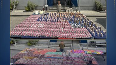 ضبط 3.5 مليون قطعة ألعاب نارية بحوزة عاطلين بالقاهرة