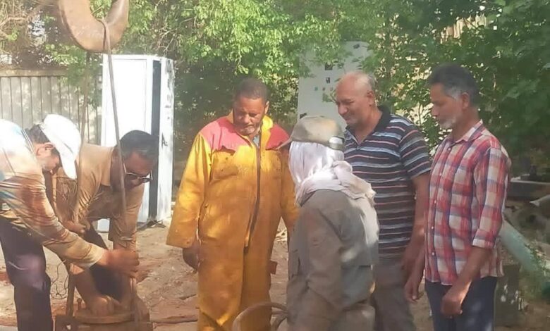 دخول بئر جديد الخدمة بمحطة مياه الفرافرة لتعزيز الإمداد قبل الصيف