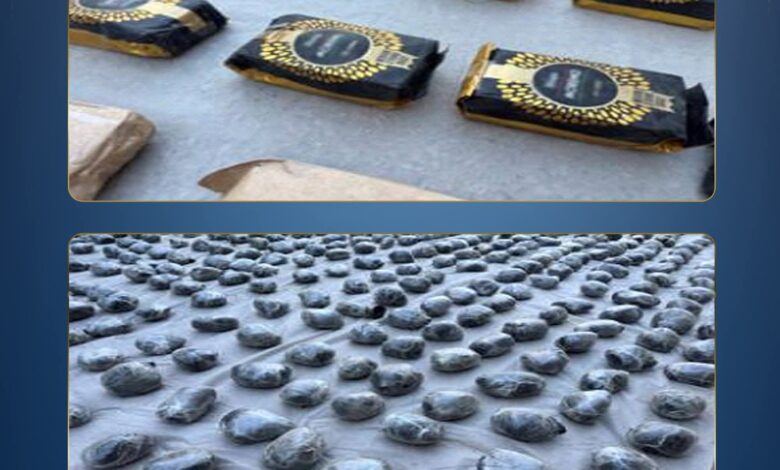 ضبط تشكيل عصابي شديد الخطورة بحوزته 2.5 طن مواد مخدرة بالسويس.