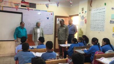 مدير تعليم القاهرة تتفقد إدارات غرب مدينة نصر والوايلي