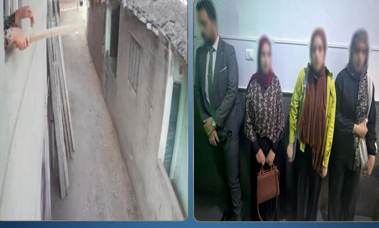 خلافات ميراث تدفع 3 سيدات لتحطيم كاميرات مراقبة بمنزل جارهن بالشرقية