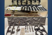 الداخلية :ضبط طن مواد مخدرة و52 قطعة سلاح في حملات أمنية بعدة محافظات