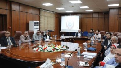 محافظ المنيا يبحث فرص الاستثمار الصحي