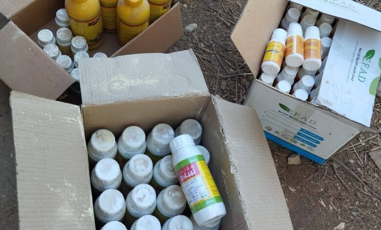 محافظ أسيوط: ضبط مخزن مبيدات مغشوشة ومحظورة بالبداري