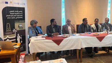 ​"الفاو" والتنمية المحلية يختتمان برنامج ريادة الأعمال الزراعية بسوهاج