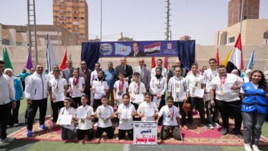 محافظ أسيوط يكرّم أبطال الرياضة ويؤكد استمرار دعم المواهب لرفع اسم مصر دوليًا