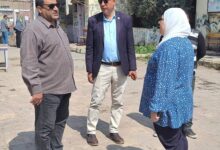 قيادات تعليم الزاوية تتابع استعدادات مدرسة محمد فريد الاعدادية بنات