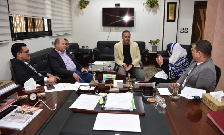 تنسيق مكثف بين مياه القليوبية والجهاز التنفيذي لدفع العمل بمشروعات المياه والصرف