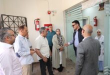 فودة يتابع انتظام العمل وجودة المياه بمحطة عرب جهينة المغذية لمركز ومدينة شبين القناطر