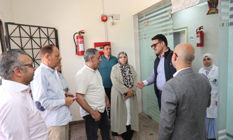 فودة يتابع انتظام العمل وجودة المياه بمحطة عرب جهينة المغذية لمركز ومدينة شبين القناطر