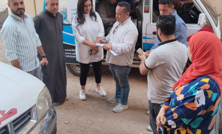 مياه القليوبية :تشغيل سيارات خدمة العملاء المتنقلة بالقناطر الخيرية