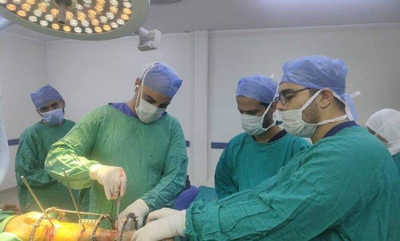 نجاح جراحة عاجلة لإنقاذ مصاب بطلق ناري بمستشفى هليوبوليس