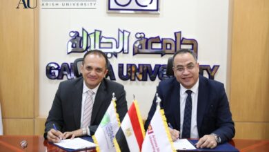 جامعة العريش توسّع شراكاتها العلمية باتفاقية تعاون مع جامعة الجلالة