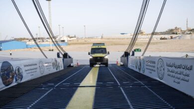 وكالة الإمارات للمساعدات الدولية تواصل دعمها الإنساني.. استقبال مصابين من غزة بالمستشفى العائم في العريش