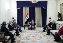 رئيس العراق يؤكد أهمية التنسيق بين القوى الوطنية لدعم السلطة التشريعية