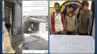 ضبط عاطلين وبحوزتهم مخدرات أسفل كوبري بشبرا الخيمة