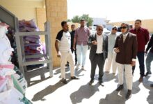 جولة ميدانية لمحافظ الوادي الجديد داخل مصنع أعلاف بالمنطقة الصناعية بالخارجة