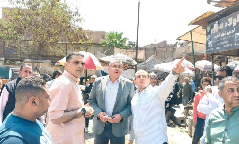 متابعة ميدانية لتطوير سوق الوايلي ومتابعة نسب التنفيذ على أرض الواقع