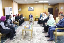 محافظ الوادي الجديد تلتقي نائب وزيرة التضامن الاجتماعي