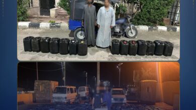 ضبط تجار سوق سوداء بحوزتهم 21 ألف لتر سولار بأسوان والأقصر