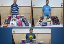 ضبط 3 محلات بالإسماعيلية لبيع أجهزة ريسيفر لفك الشفرات بدون ترخيص