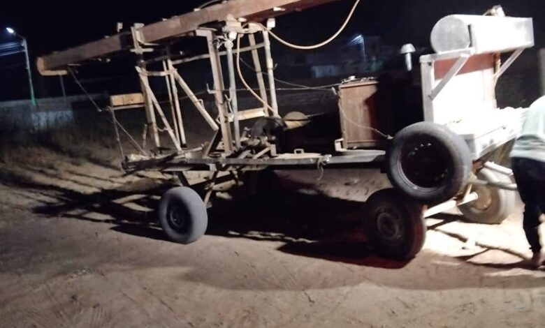 ضبط حفار أثناء حفر بئر مياه دون ترخيص بالوادي الجديد
