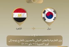 وزير الخارجية يتوجه إلى سول للمشاركة في الاجتماع الوزاري الكوري الأفريقي
