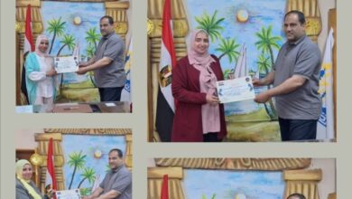 تعليم الزاوية يكرم أسرة توجيه التربية الفنية لتميزهم