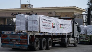 بدعم وكالة الإمارات للمساعدات الدولية: إرسال 15 شاحنة «كسوة عيد» إلى غزة ضمن عملية «الفارس الشهم 3»
