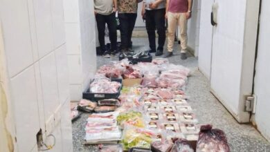 ضبط 190 كيلو لحوم ومصنعات غذائية غير صالحة للاستهلاك بأسيوط