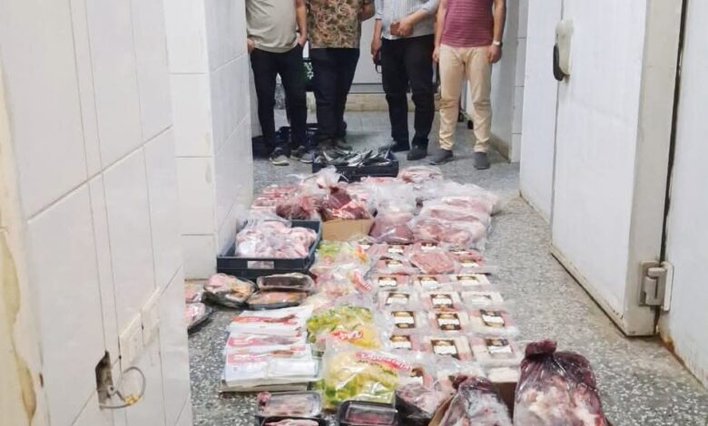 ضبط 190 كيلو لحوم ومصنعات غذائية غير صالحة للاستهلاك بأسيوط