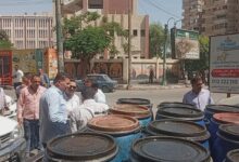 ضبط سيارة بزيوت غير صالحة للاستهلاك بالمنيا