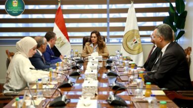 منال عوض ونقيب المهندسين يبحثان تطوير منظومة البناء والتصالح بالمحافظات