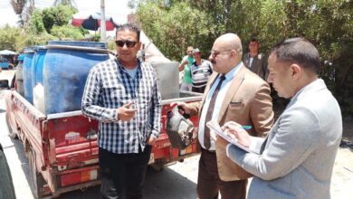 ضبط ألبان فاسدة ومخزن غير مرخص ومصادرة 6804 عبوات جبن منتهية الصلاحية بالمنيا